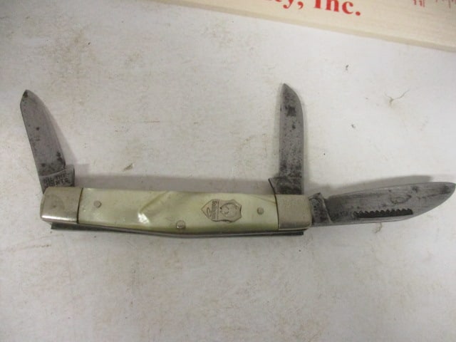 Mother of Pearl Pocket Knife and Produce Knife - 5
