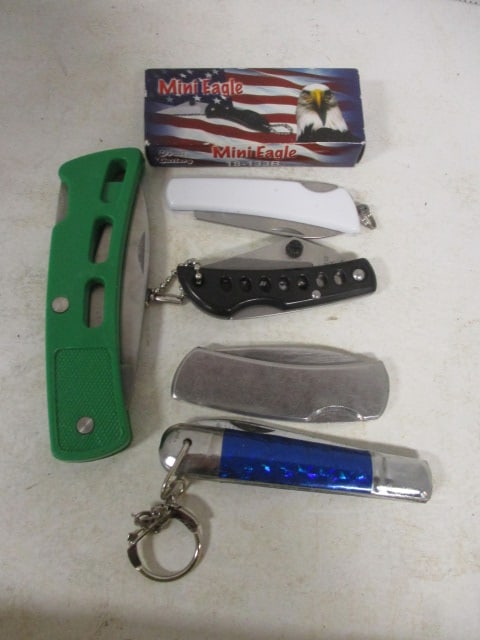 Six Folding Blade Knives (1 of 2)