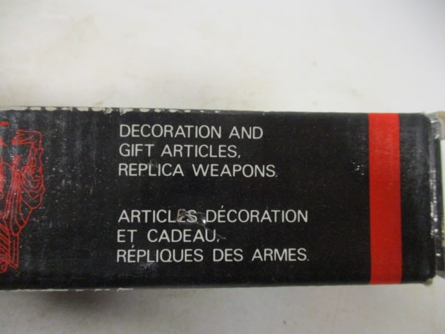 Three Decorative Fixed Blade Knives - 6