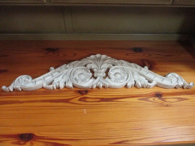 Distressed Style Wall Topper: 34" x 8"