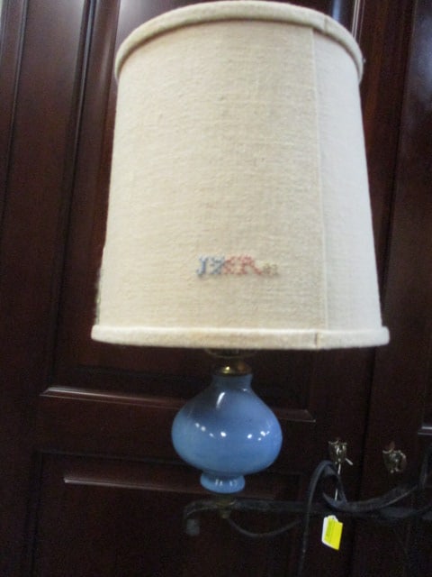 Wrought Iron Vtg, Iron Floor Lamp w/Adj. Arm - 4