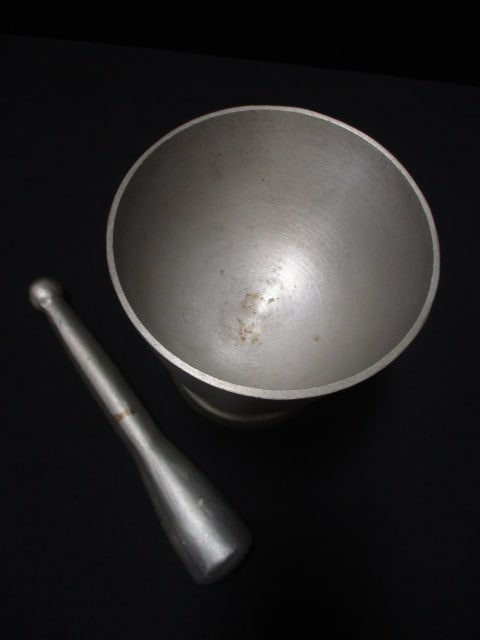 Ramos Mayaguez P.R. Metal Mortar & Pestle Set - 3