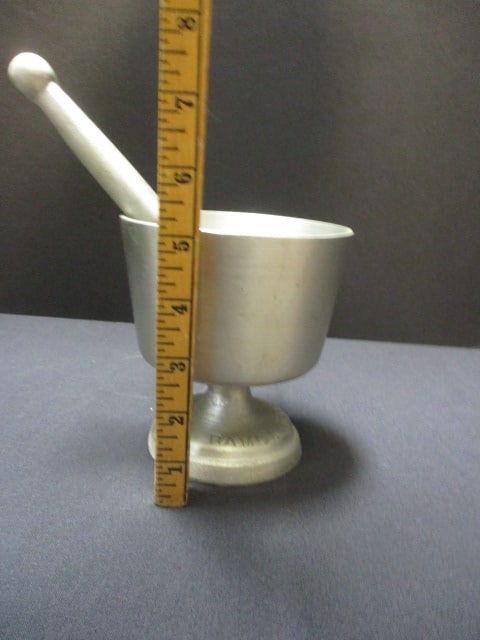 Ramos Mayaguez P.R. Metal Mortar & Pestle Set - 5