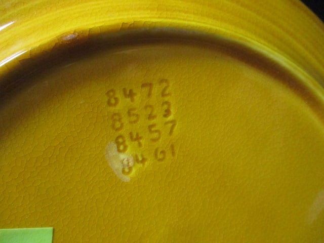 California Pottery Vtg. Candy Dish - 3