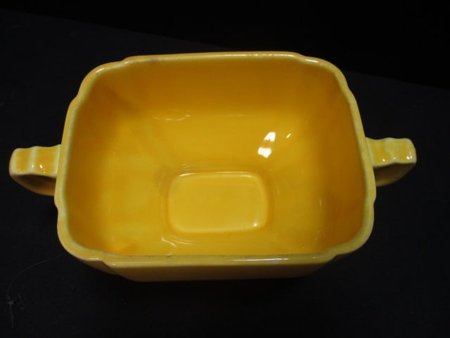 Cardinal China Yellow Pottery Gravy Seperator & Yellow Lidded - 7