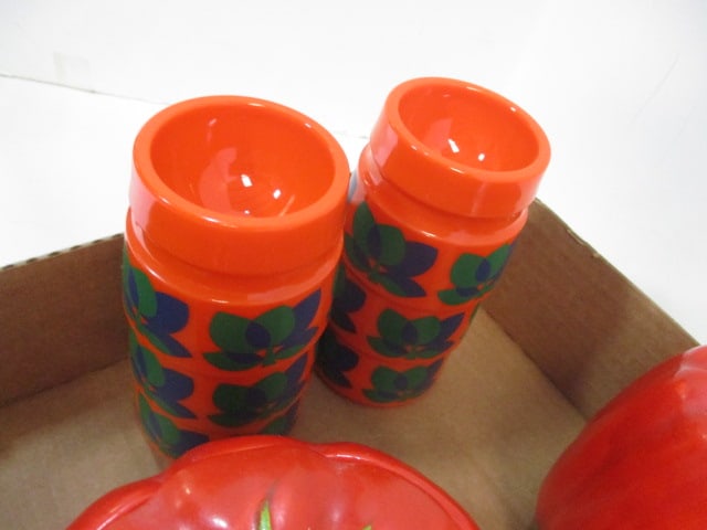 Egg Cups, Tomato Set, Gravy Boat, Pitcher, etc. - 11
