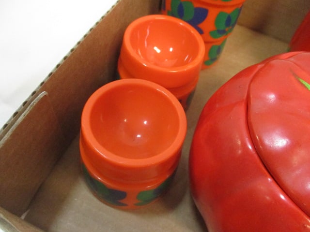 Egg Cups, Tomato Set, Gravy Boat, Pitcher, etc. - 12