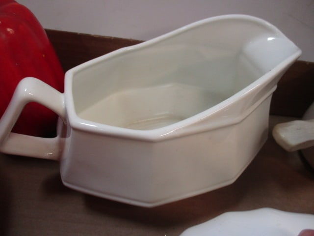 Egg Cups, Tomato Set, Gravy Boat, Pitcher, etc. - 4