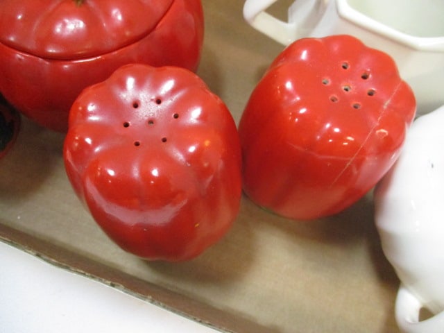Egg Cups, Tomato Set, Gravy Boat, Pitcher, etc. - 8