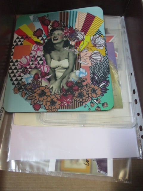 Brigitte Bardot Postcard, Betty Page Sticker, Misc. Prints/Photos: See all pictures