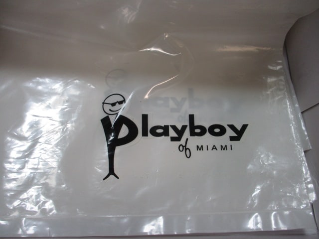 Printed Tiles, Vtg. Ashtray, Playboy Plastic Bags - 6