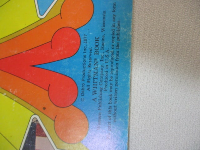 1977 Donny & Marie Paper Dolls Book - 2