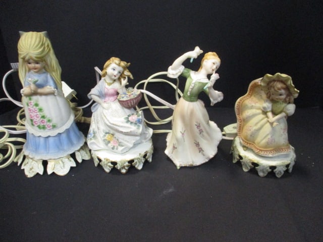 Porcelain Night Lights (Lot of 4) (1 of 9)