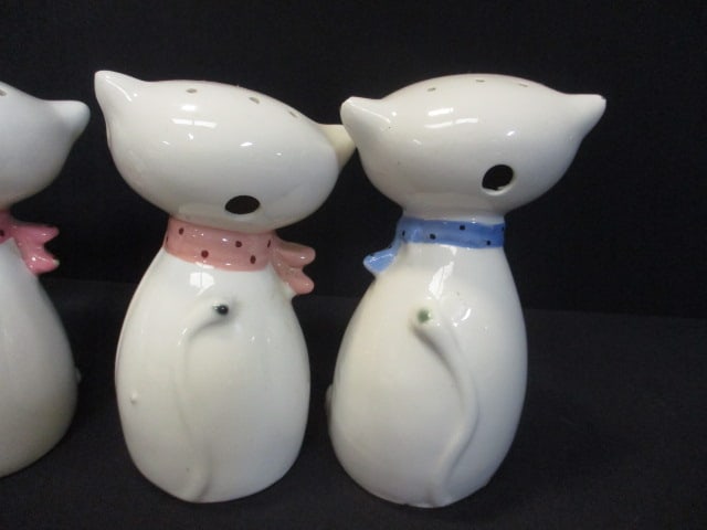 Holt Howard 4 PC. Shaker Set (Siamese Cats) - 4