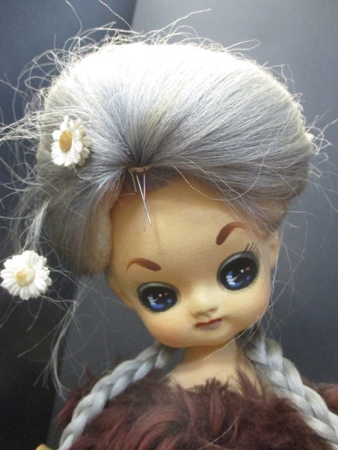 Herman Pecker Mod 1960's Big Eye Pose Dolls (Lot of 2) - 8