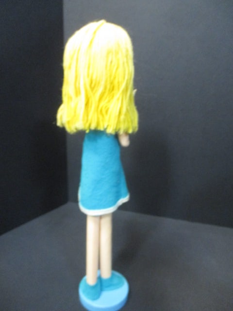 Herman Pecker Mod 1960's Big Eye Pose Dolls (Lot of 2) & Pose Doll Music Box Doll - 8