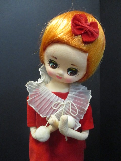 Herman Pecker Mod 1960's Big Eye Pose Dolls (Lot of 2) - 2