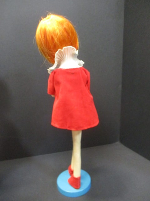 Herman Pecker Mod 1960's Big Eye Pose Dolls (Lot of 2) - 3