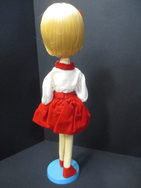 Herman Pecker Mod 1960's Big Eye Pose Dolls (Lot of 2) - 5