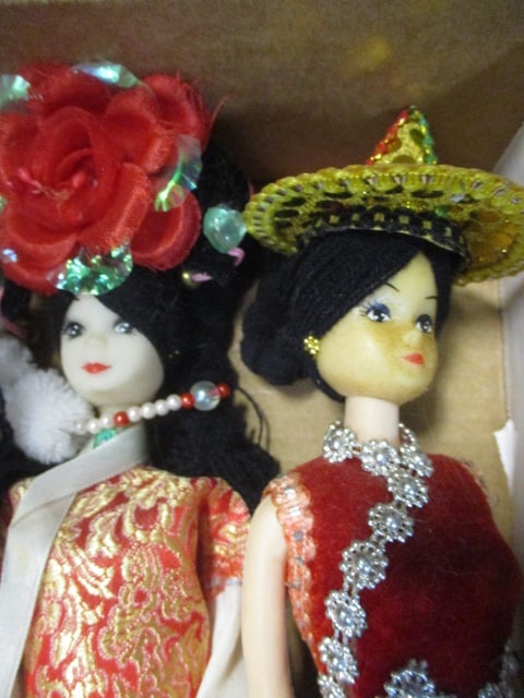 Vtg. Ethnic Nationalities of China Souvinir Dolls (Lot of 4) - 3