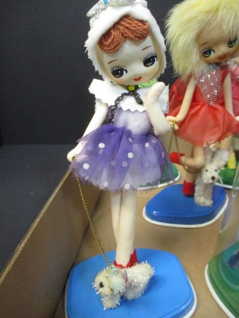 1960's Pose Dolls w/Metal Bases (Lot of 5) - 3