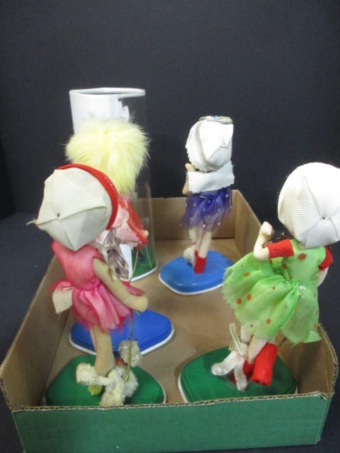 1960's Pose Dolls w/Metal Bases (Lot of 5) - 7