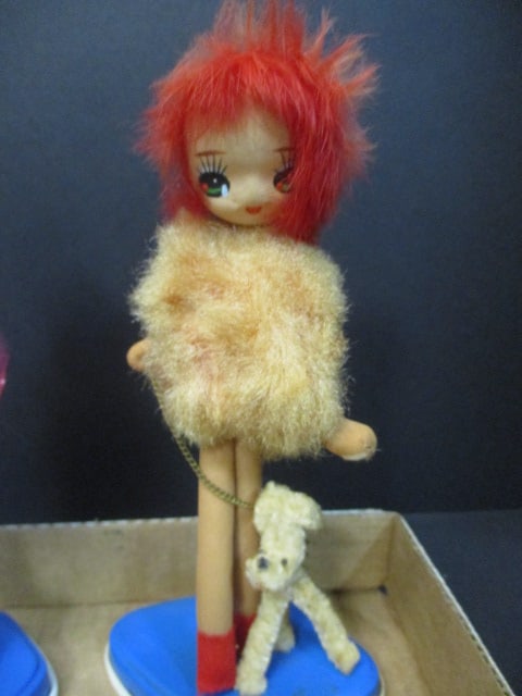 1960's Pose Dolls w/Metal Bases (Lot of 5) - 5