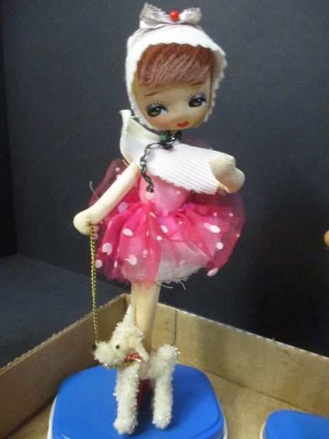 1960's Pose Dolls w/Metal Bases (Lot of 5) - 6