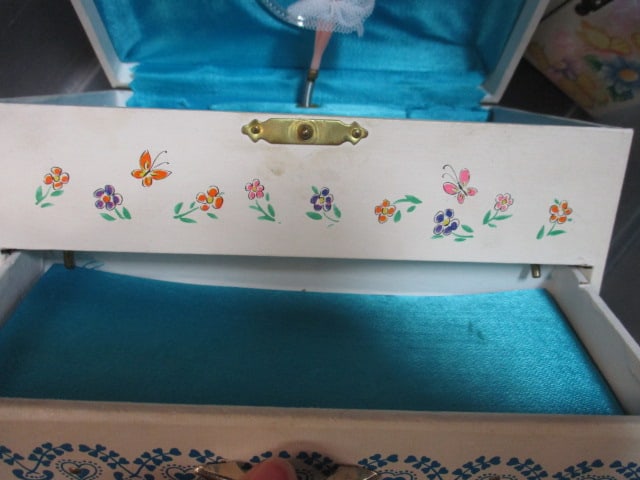 Ballerina Jewelry Boxes (Lot of 4) & 1 Schylling Jewelry Box - 10
