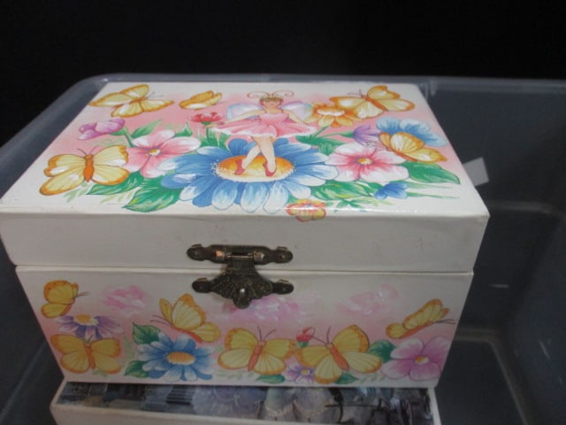 Ballerina Jewelry Boxes (Lot of 4) & 1 Schylling Jewelry Box - 17