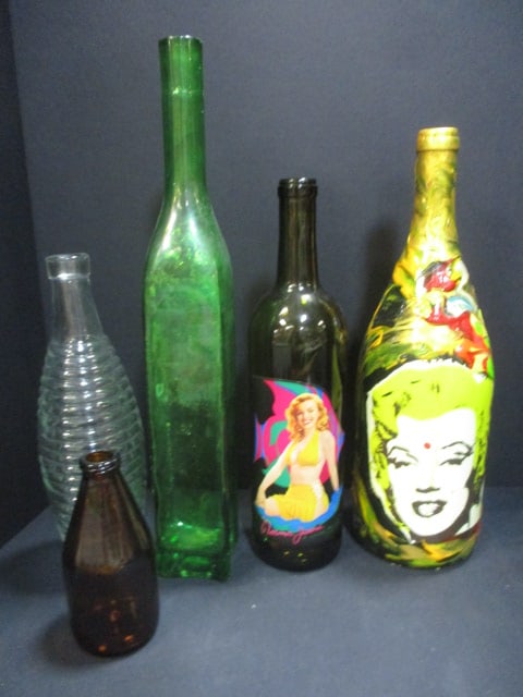Bottles Grouping-Pop Art Marilyn Monroe, Norma Jean, etc.: See all pictures