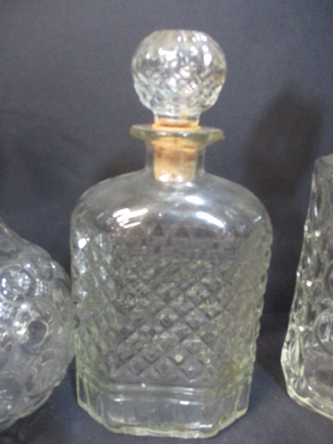 4 Decanters (1 is Old Fitzgerald) - 3