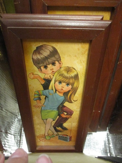 1960's 'The Mods' Framed Art, Misc. framed & unframed Art - 2