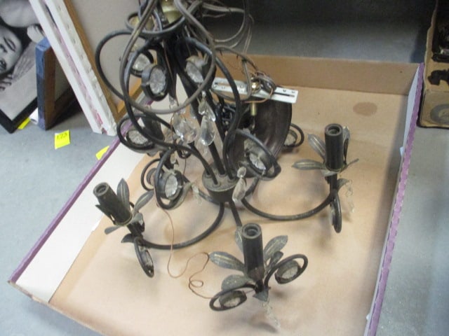 Antique Style Hardwire Chandelier: .