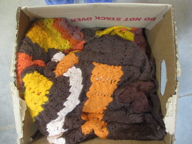 Knit Afghan Throws - 3