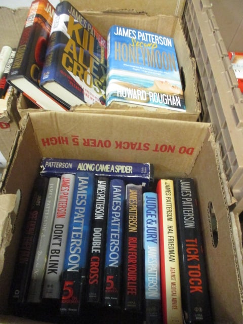 James Patterson Hardback Books (2 Boxes) (1 of 6)