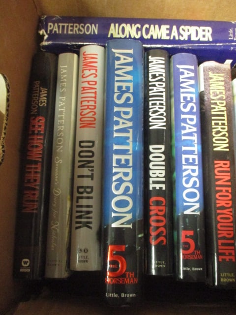 James Patterson Hardback Books (2 Boxes) - 3