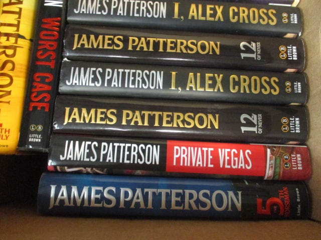 James Patterson Hardback Books (2 Boxes) - 5