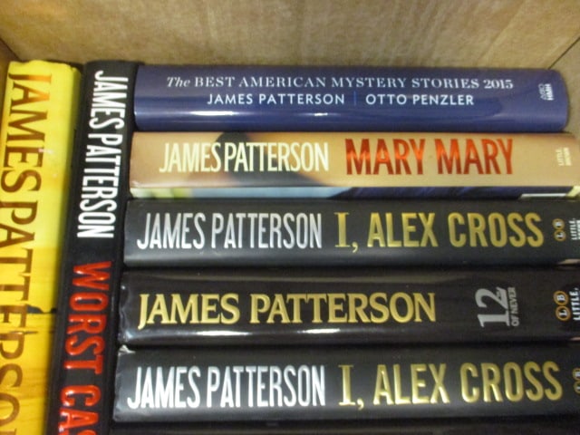 James Patterson Hardback Books (2 Boxes) - 6