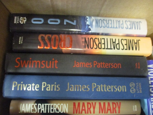 James Patterson Hardback & Paperbook Books (2 Boxes) - 3