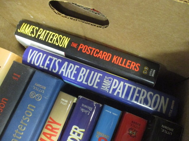 James Patterson Hardback & Paperbook Books (2 Boxes) - 4