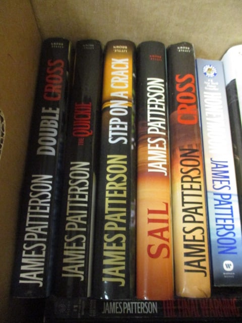James Patterson Hardback & Paperbook Books (2 Boxes) - 5