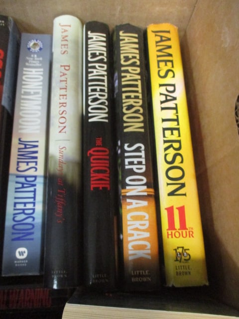 James Patterson Hardback & Paperbook Books (2 Boxes) - 6