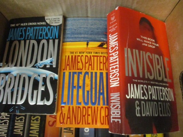 James Patterson Hardback & Paperbook Books (2 Boxes) - 8