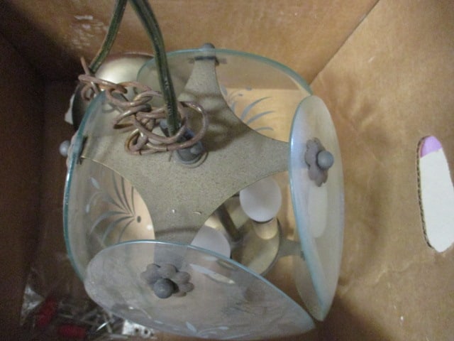 Hardwire Hanging Light (4 Panel/3 Light) - 2