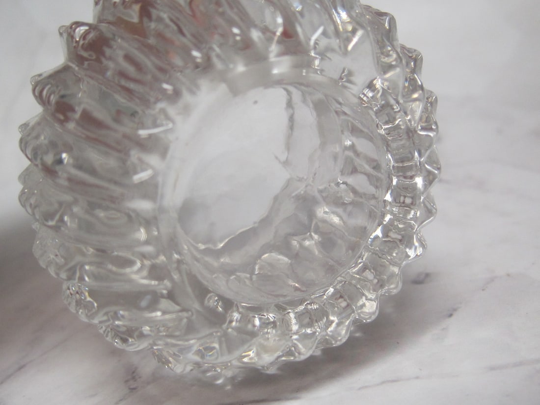 Sterling Silver & Crystal Dresser Jar - 5