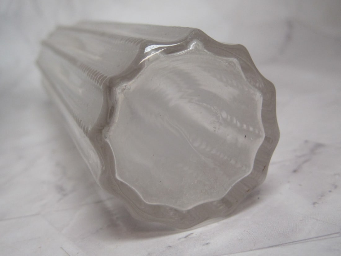 Sterling Silver & Glass Toothbrush Holder - 6