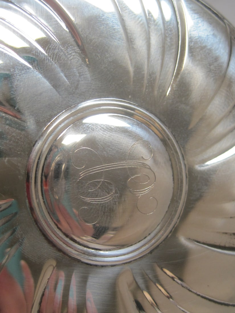 Towle Sterling Silver & Crystal DresserBox or Powder Box - 3
