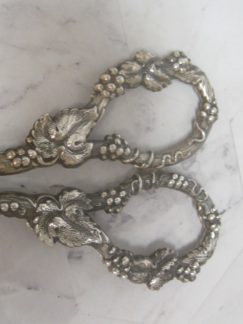 Sterling Silver Handled Grape Shears - 2