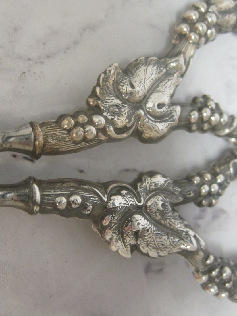 Sterling Silver Handled Grape Shears - 3